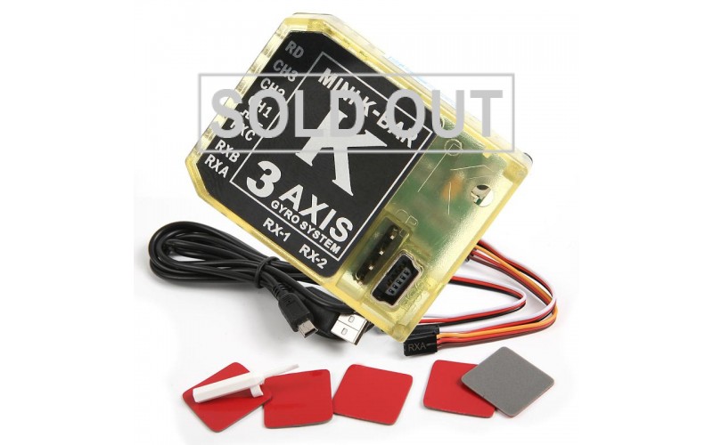 KBAR V2 5.3.4 Pro K8 3 Axis Gyro Flybarless System